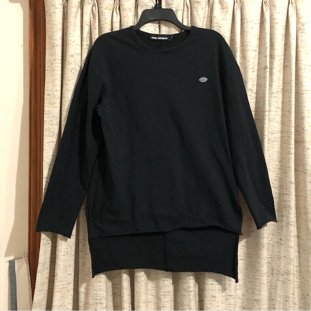 Soul Siblings Men’s Black Long Sleeve Tee
